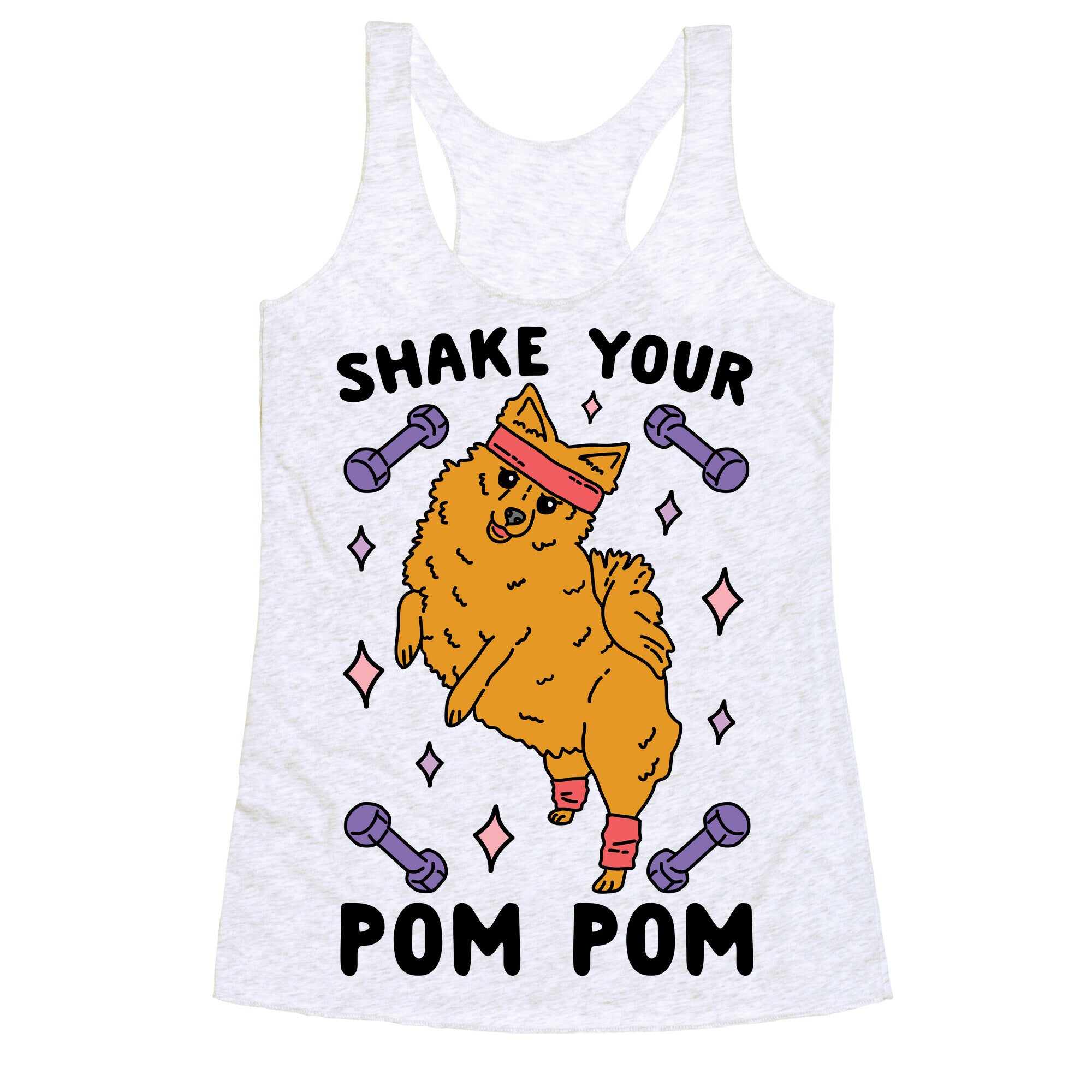 Shake Your Pom Pom Racerback Tank